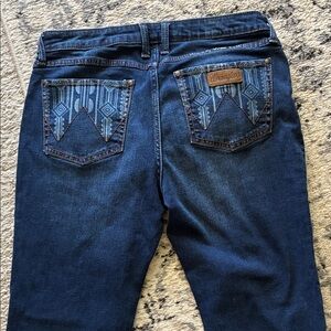 Wrangler womens Dark Blue Jeans